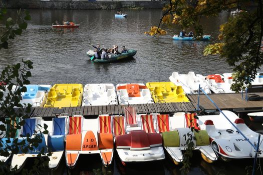 Tourist boat Europe