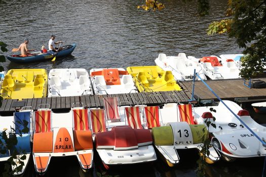Tourist boat Europe