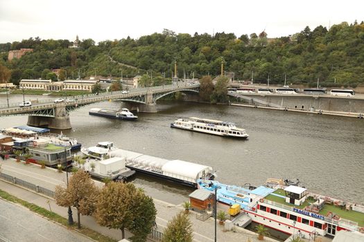 Tourist boat Europe