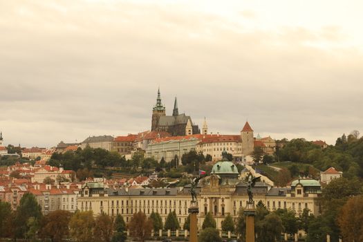 Tourist place in Prague Europe