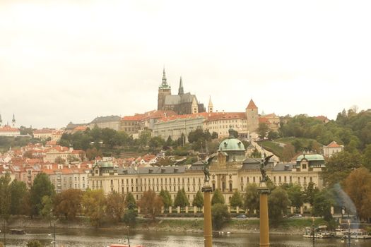 Tourist place in Prague Europe