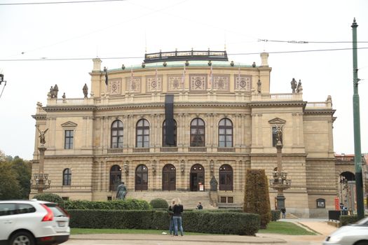 Tourist place in Prague Europe