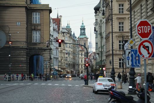 Tourist place in Prague Europe