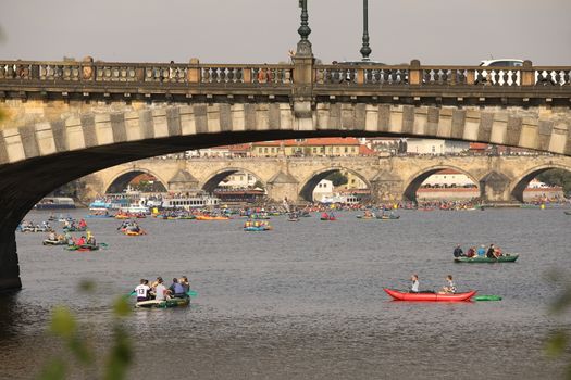 Tourist place in Prague Europe