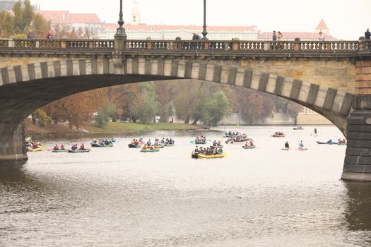 Tourist place in Prague Europe