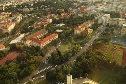 Tourist place in Prague Europe