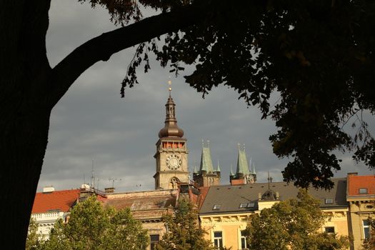 Tourist place in Prague Europe