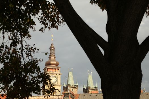 Tourist place in Prague Europe