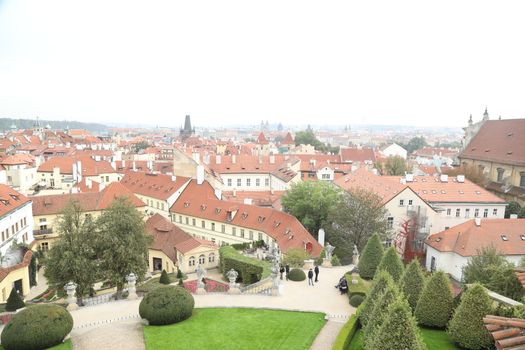 Tourist place in Prague Europe