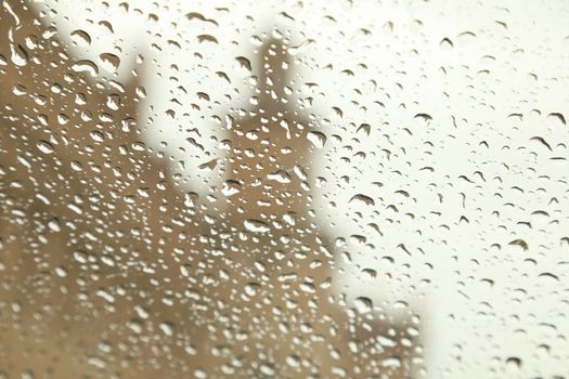 Rain Drops on a Glass
