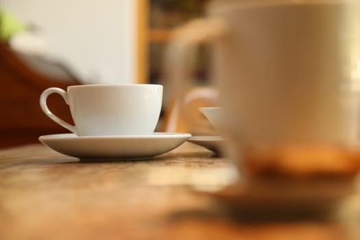 Cup on the table