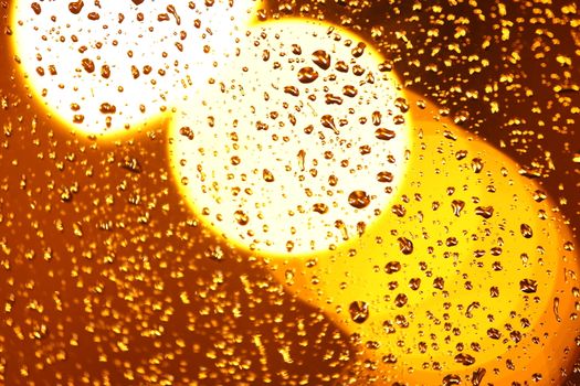 Rain Drops on a Glass