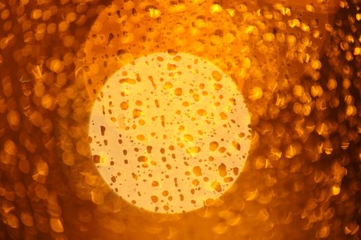 Rain Drops on a Glass