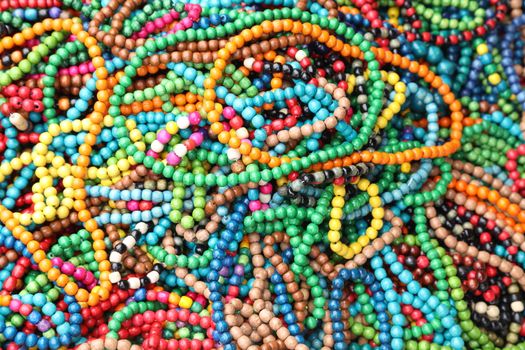 Indian Stone jewelry Macro shot