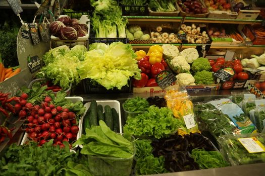 Vegetables close up