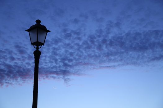 Street lights on the Bridge