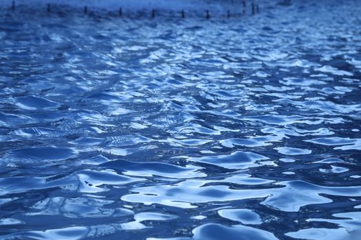 Water waves in the sea