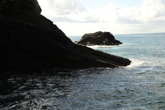 Water waves in the sea