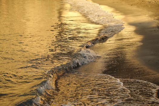 Water waves in the sea