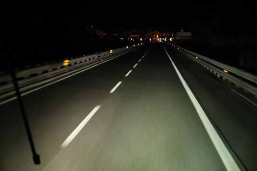 Street lights on the Bridge