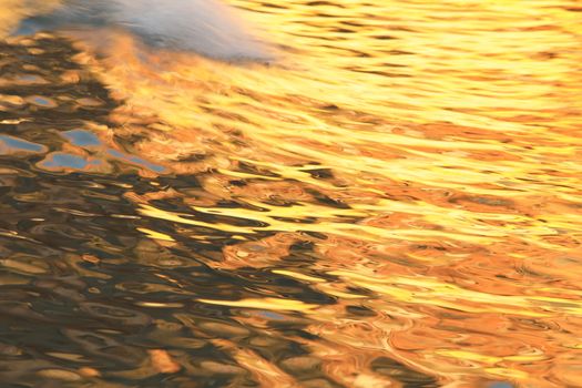 Water waves in the sea