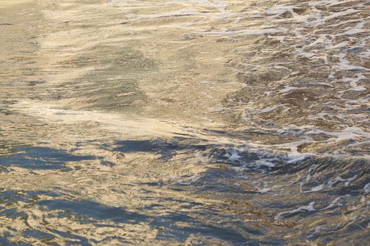 Water waves in the sea