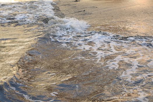 Water waves in the sea
