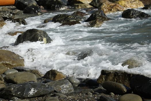 Water waves in the sea