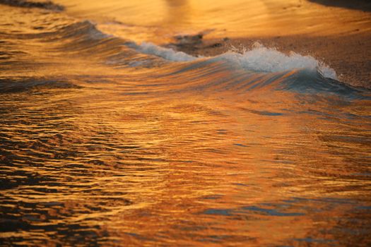 Water waves in the sea