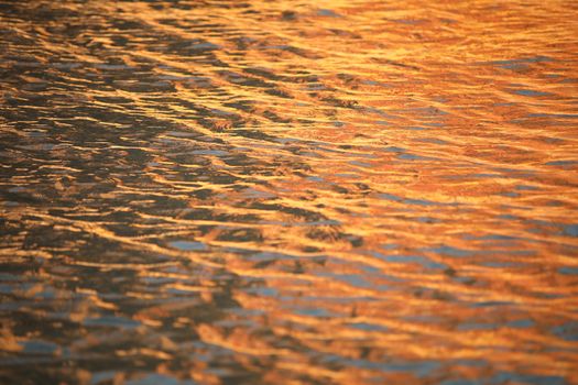Water waves in the sea