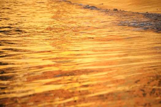 Water waves in the sea