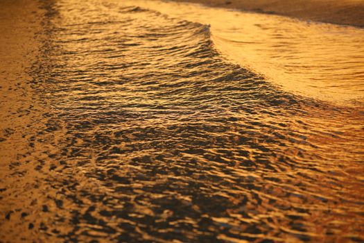 Water waves in the sea