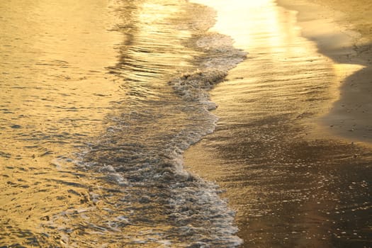 Water waves in the sea