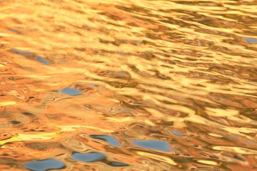 Water waves in the sea