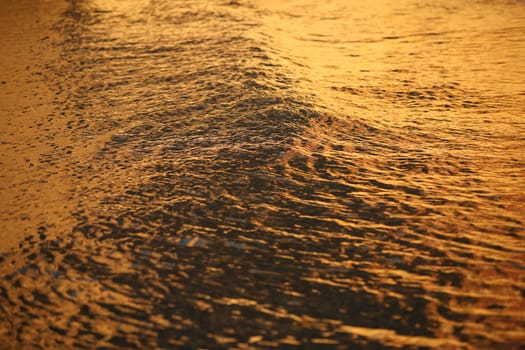 Water waves in the sea