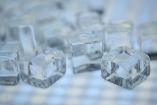 Ice cubes in the pub
