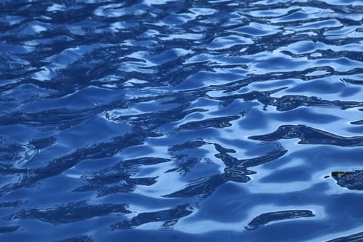 Water waves in the sea