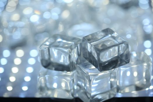 Ice cubes in the pub