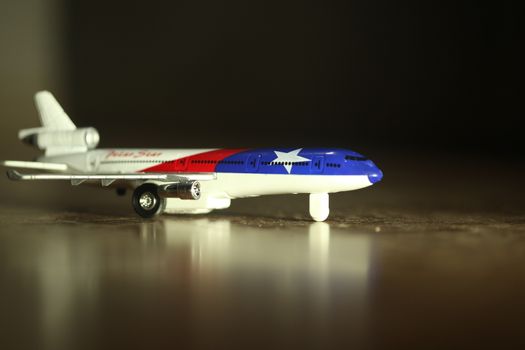 Flight ready to departure at Airport