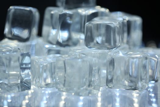 Ice cubes in the pub