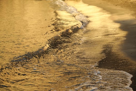 Water waves in the sea