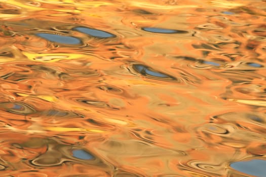Water waves in the sea