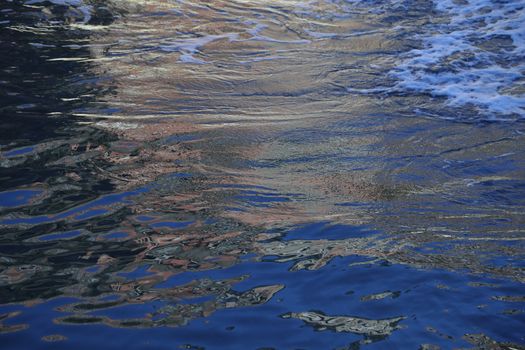 Water waves in the sea