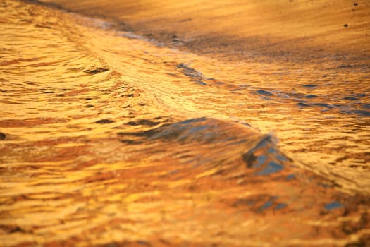 Water waves in the sea
