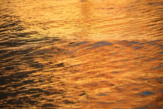 Water waves in the sea