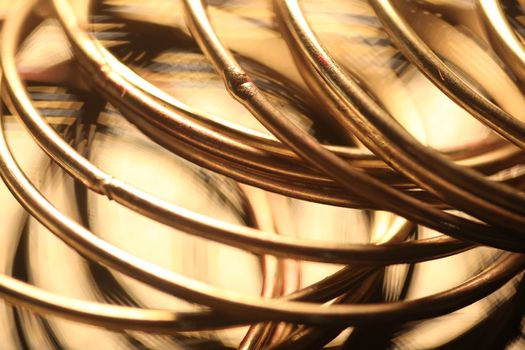 Color  Bangles closeup