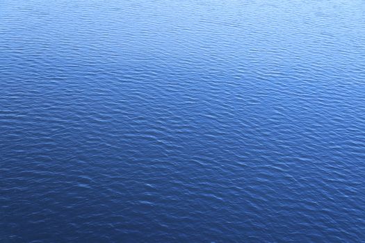 Satellite view of a sea