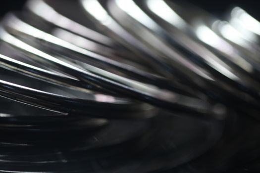 Metal Rings closeup
