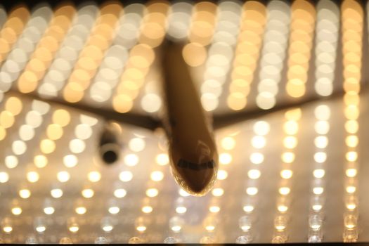 Flight ready to departure at Airport