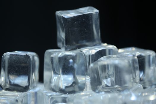Ice cubes in the pub